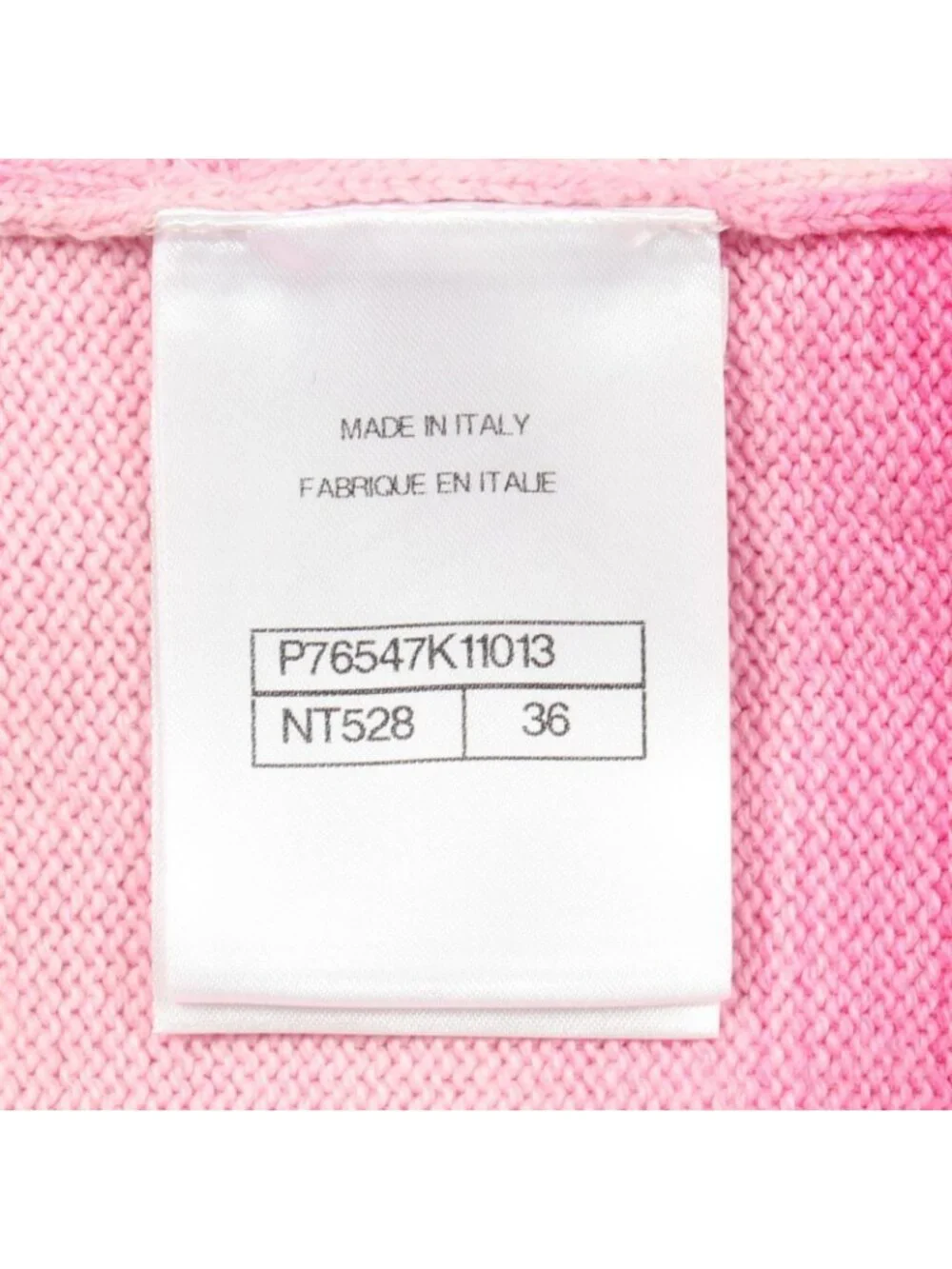 Chanel Tank Top CC Logo Knit Pink Cotton Cashmere Sleeveless Sweater